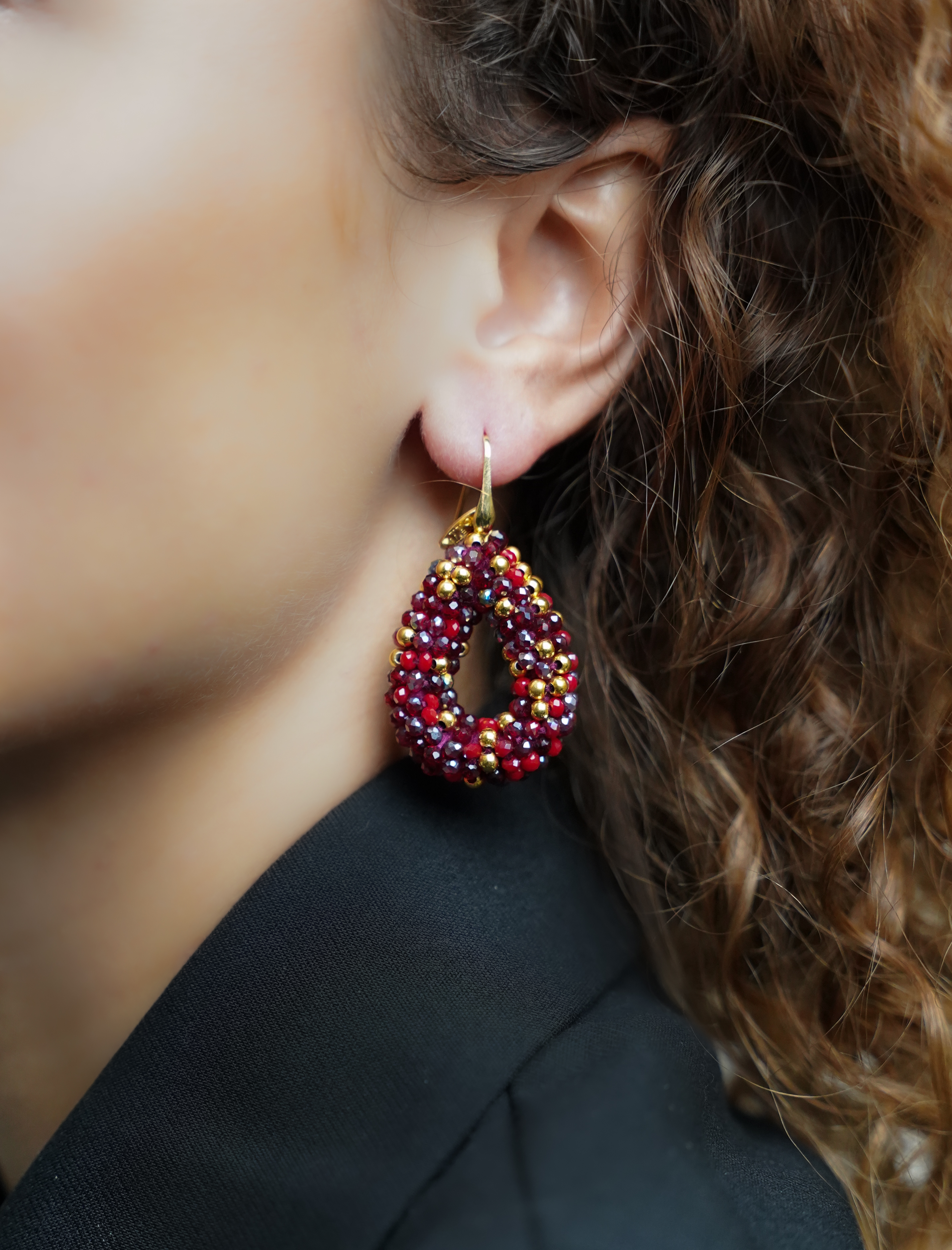 Bordeaux Earrings Berry Drop Slott-theme.productDescriptionPage.SEO.byTheBrand