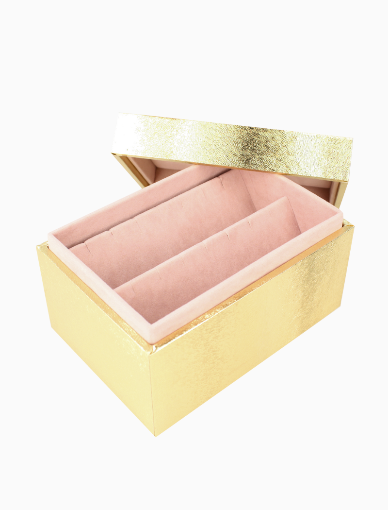 Gold jewelry box 7 Pair - S