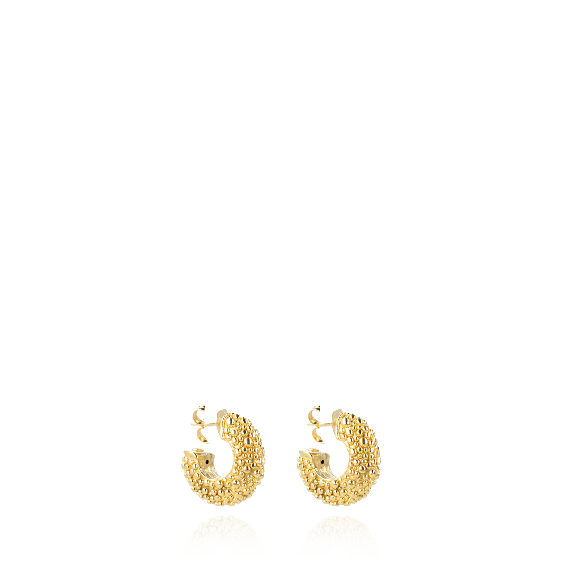 Classic Earrings Popcorn Creole Deluxelott-theme.productDescriptionPage.SEO.byTheBrand