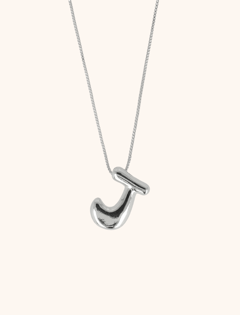Zilveren Cartoon Initiaal Ketting - Verstelbaarlott-theme.productDescriptionPage.SEO.byTheBrand