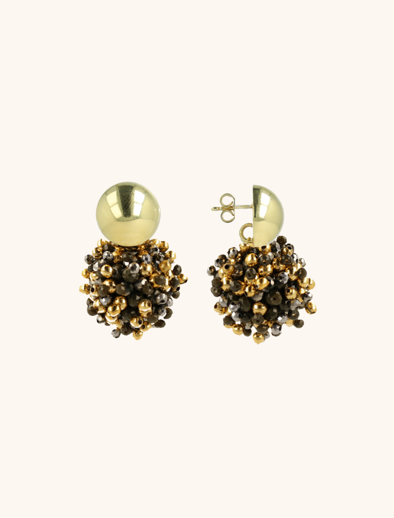 Green Earrings Jacky Globe L