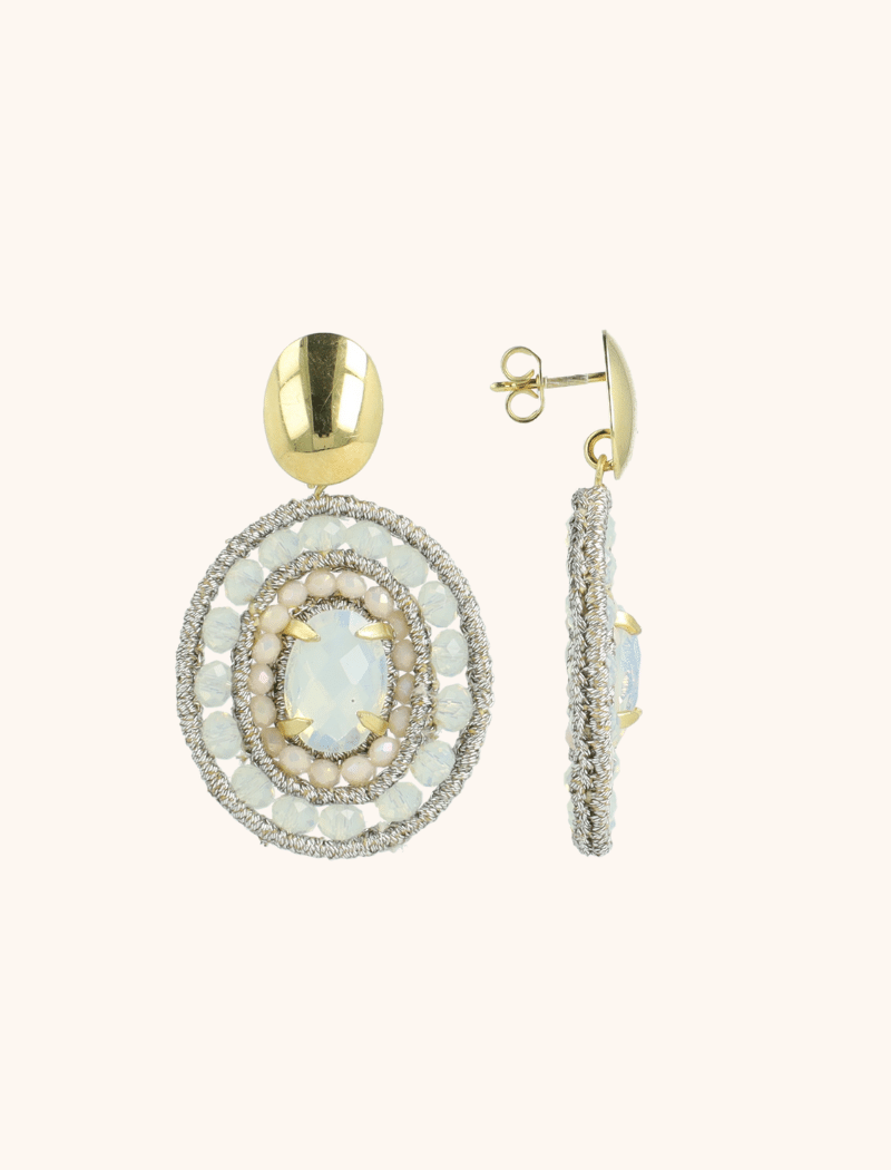 Holo Oorbellen Belle Ovaal M Met Steenlott-theme.productDescriptionPage.SEO.byTheBrand