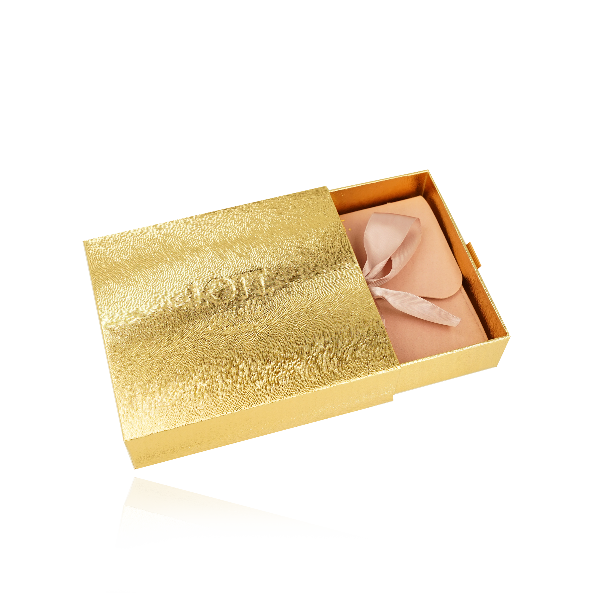 Extra Luxuriose Geschenkverpackung Gold Skin