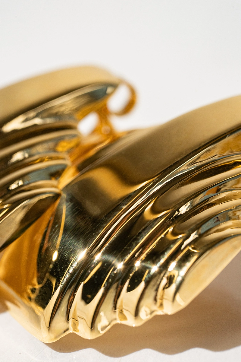 Classic oorbellen shield