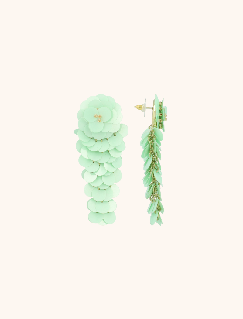 Mint Earrings Linde Sequin Waterfall L  