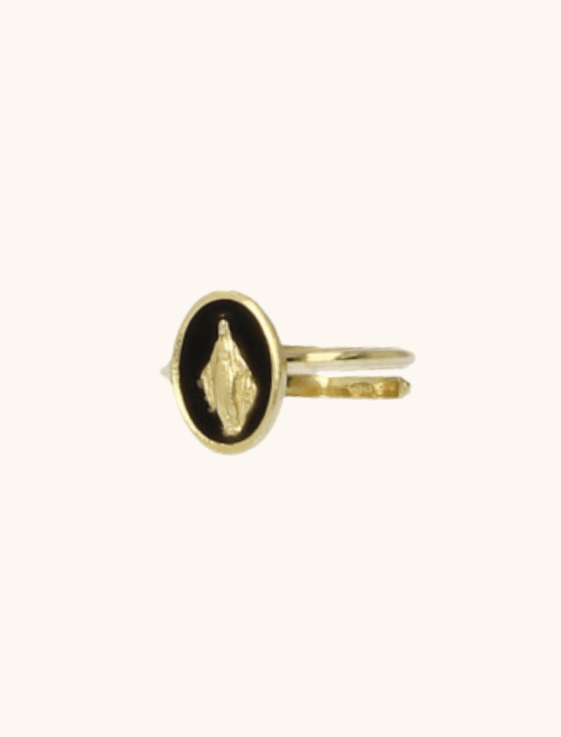 Madonna black ring
