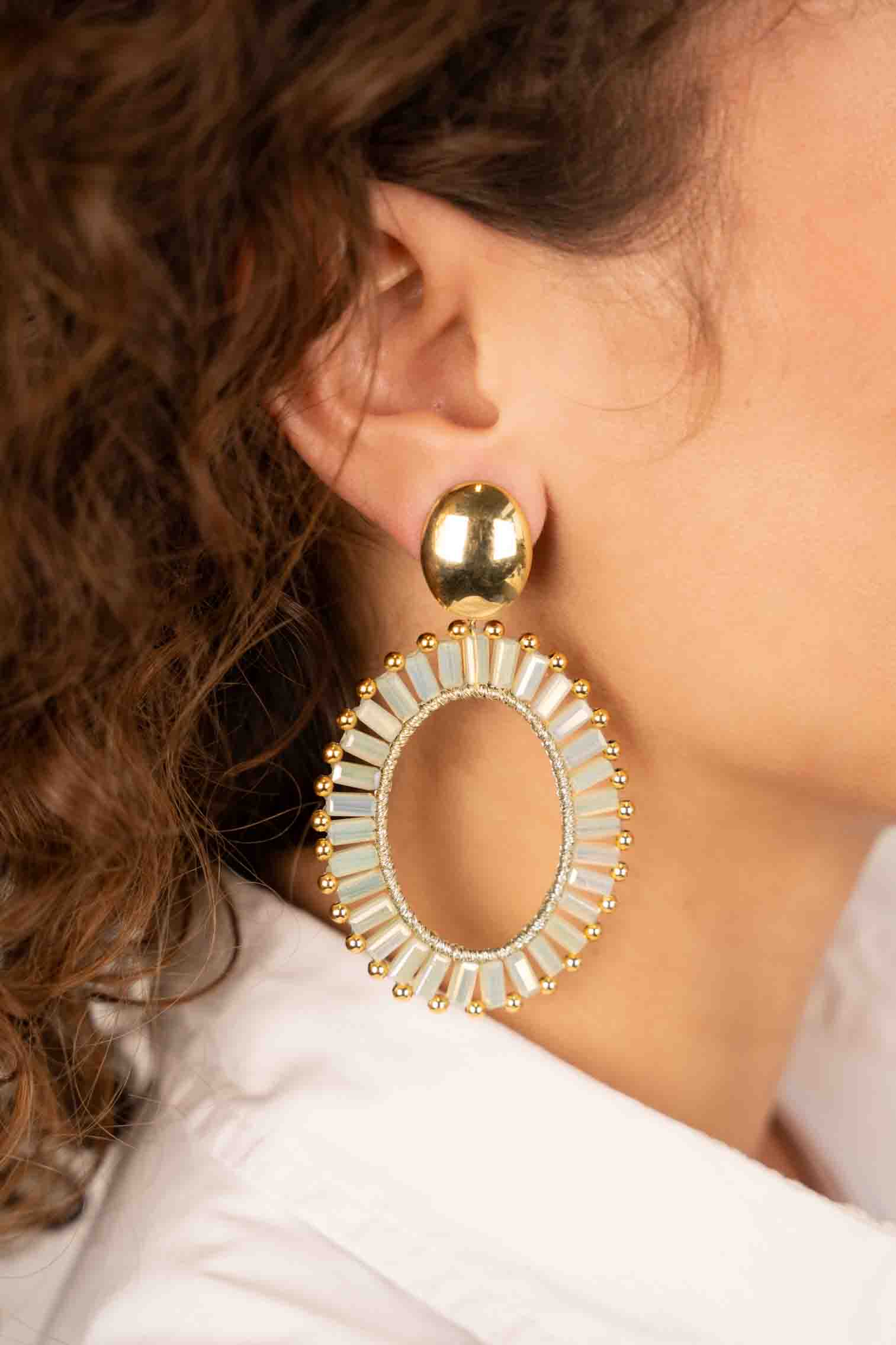 Licht Mint Oorbellen Naomi Ovaal L lott-theme.productDescriptionPage.SEO.byTheBrand