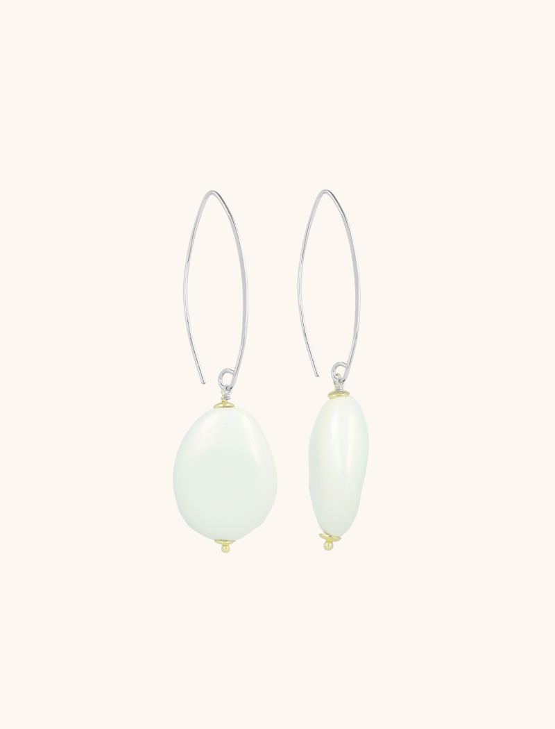 White Opal Oorbellen Amber Squeezed Droplott-theme.productDescriptionPage.SEO.byTheBrand