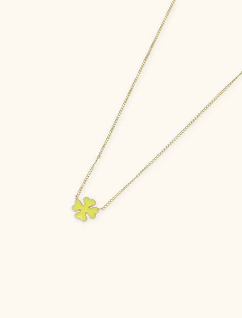 Symbol necklace clover yellowlott-theme.productDescriptionPage.SEO.byTheBrand