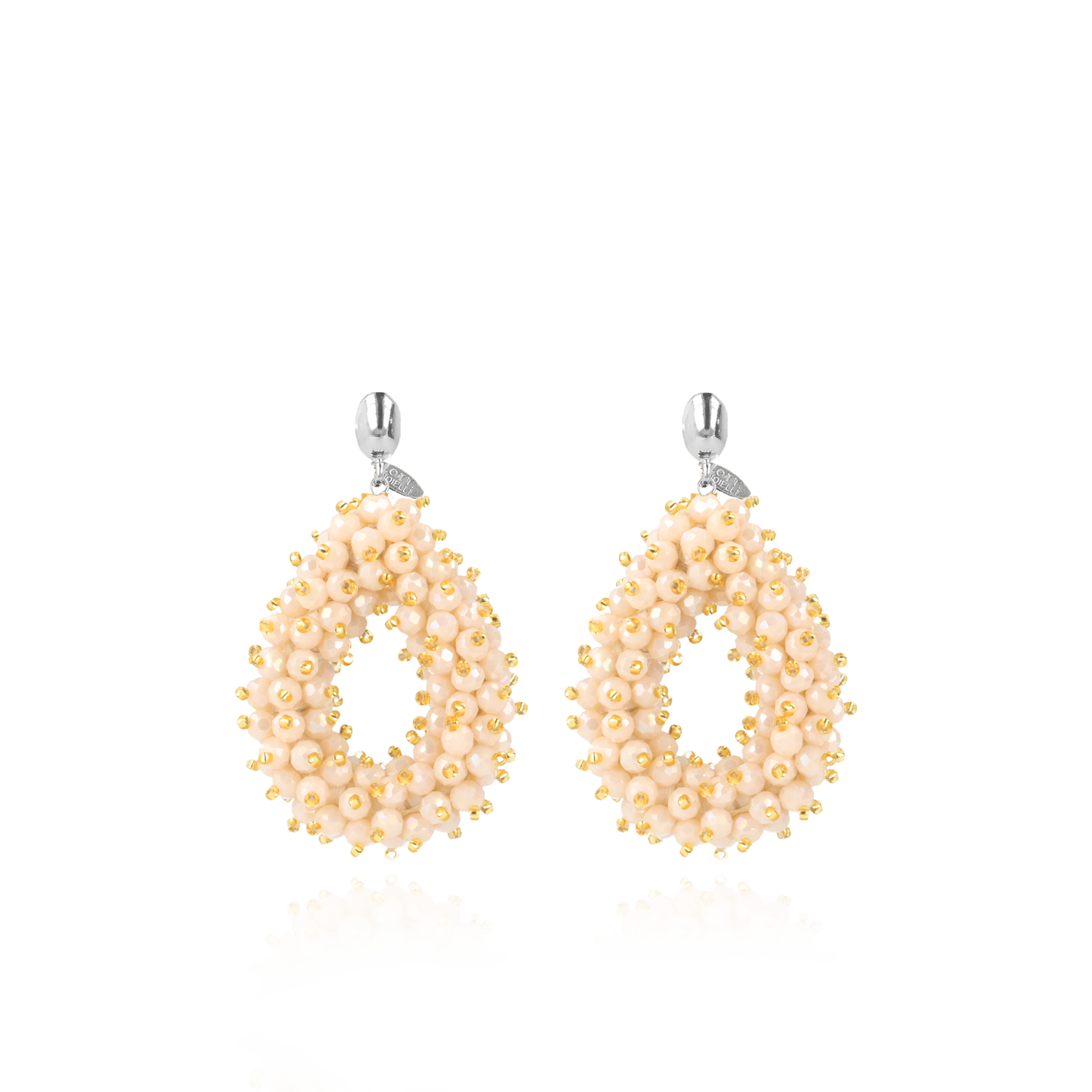 Crème Oorbellen Louise Double Stones Drop Llott-theme.productDescriptionPage.SEO.byTheBrand
