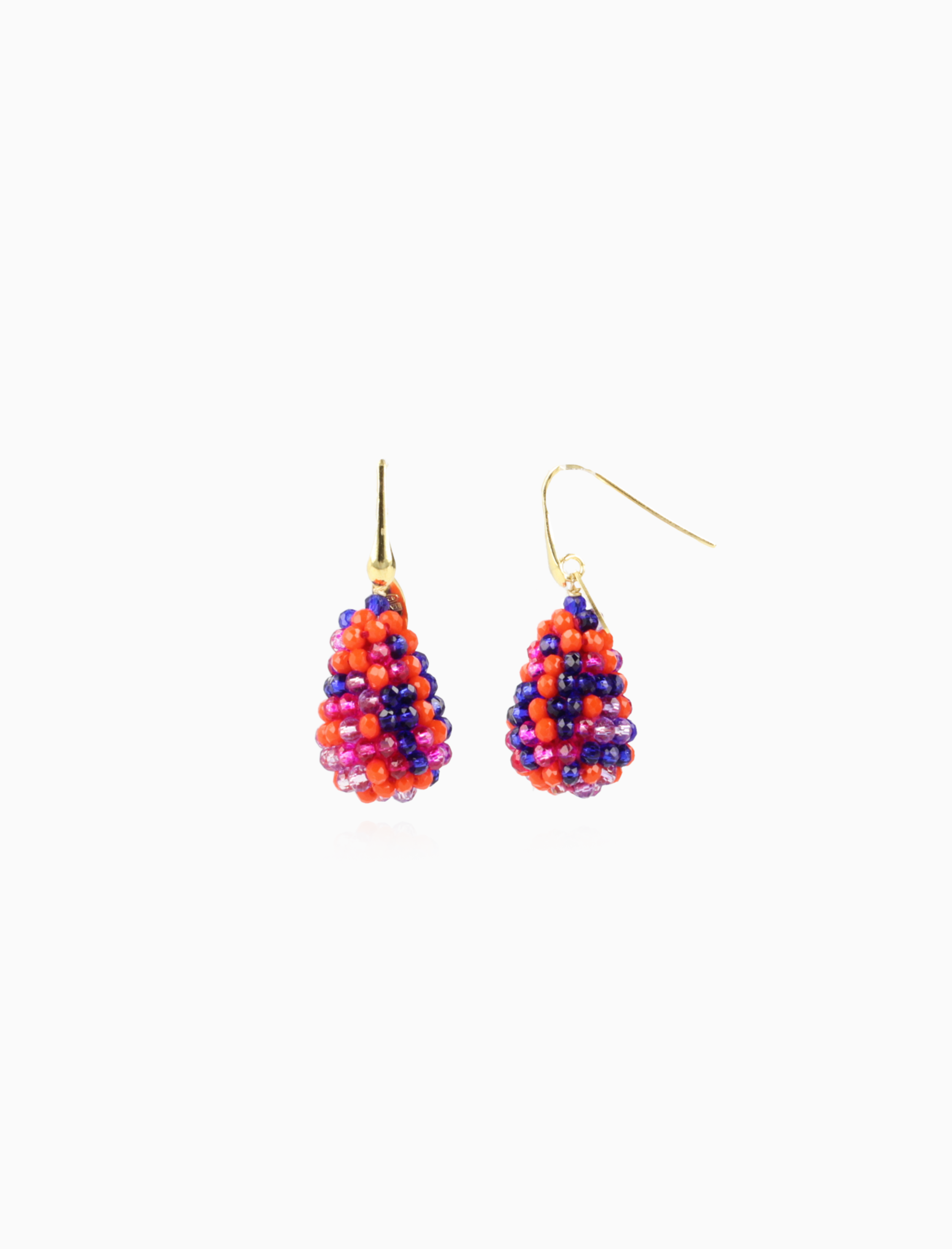 Mixed Koningsblauwe Oorbellen Amy Glassberry Cone XS