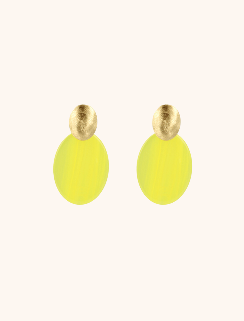Resin Closed Oval S Sparkling Yellowlott-theme.productDescriptionPage.SEO.byTheBrand