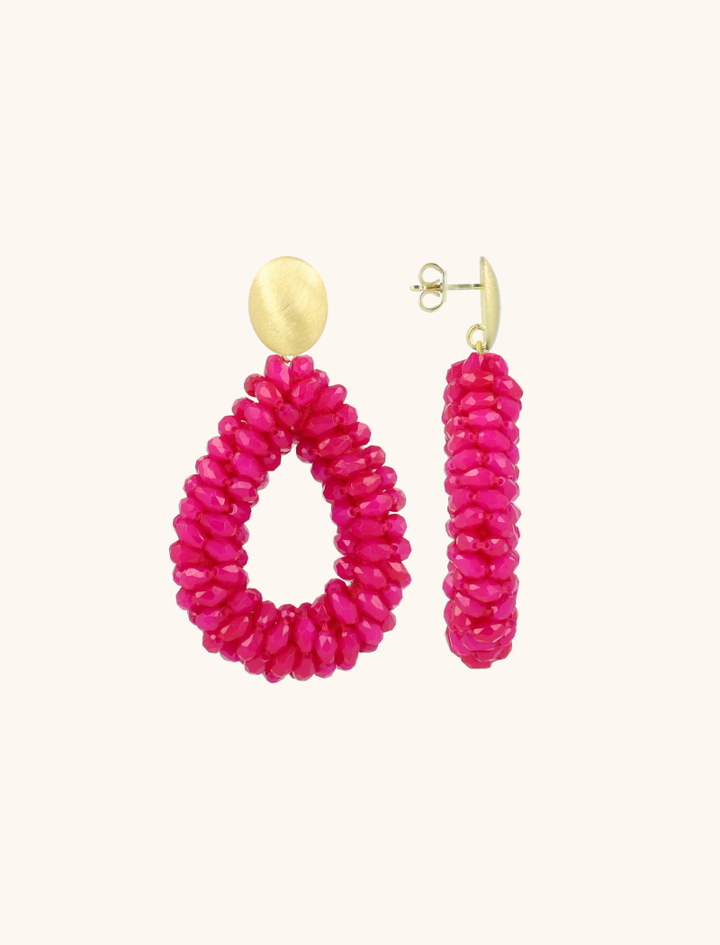 Fuchsia Oorbellen Anne Druppel L Marquislott-theme.productDescriptionPage.SEO.byTheBrand