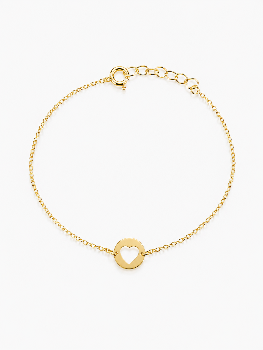 Symbool armband Hart Coin