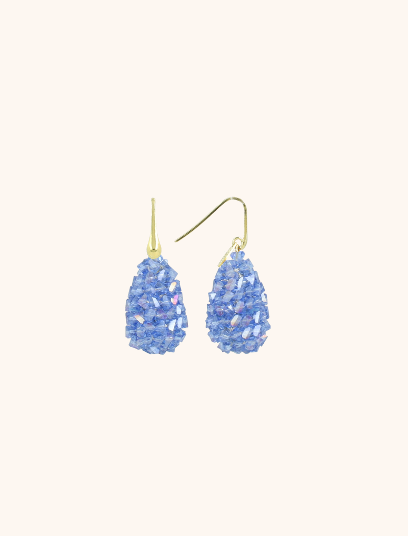 Blauwe Oorbellen Nova Cone S