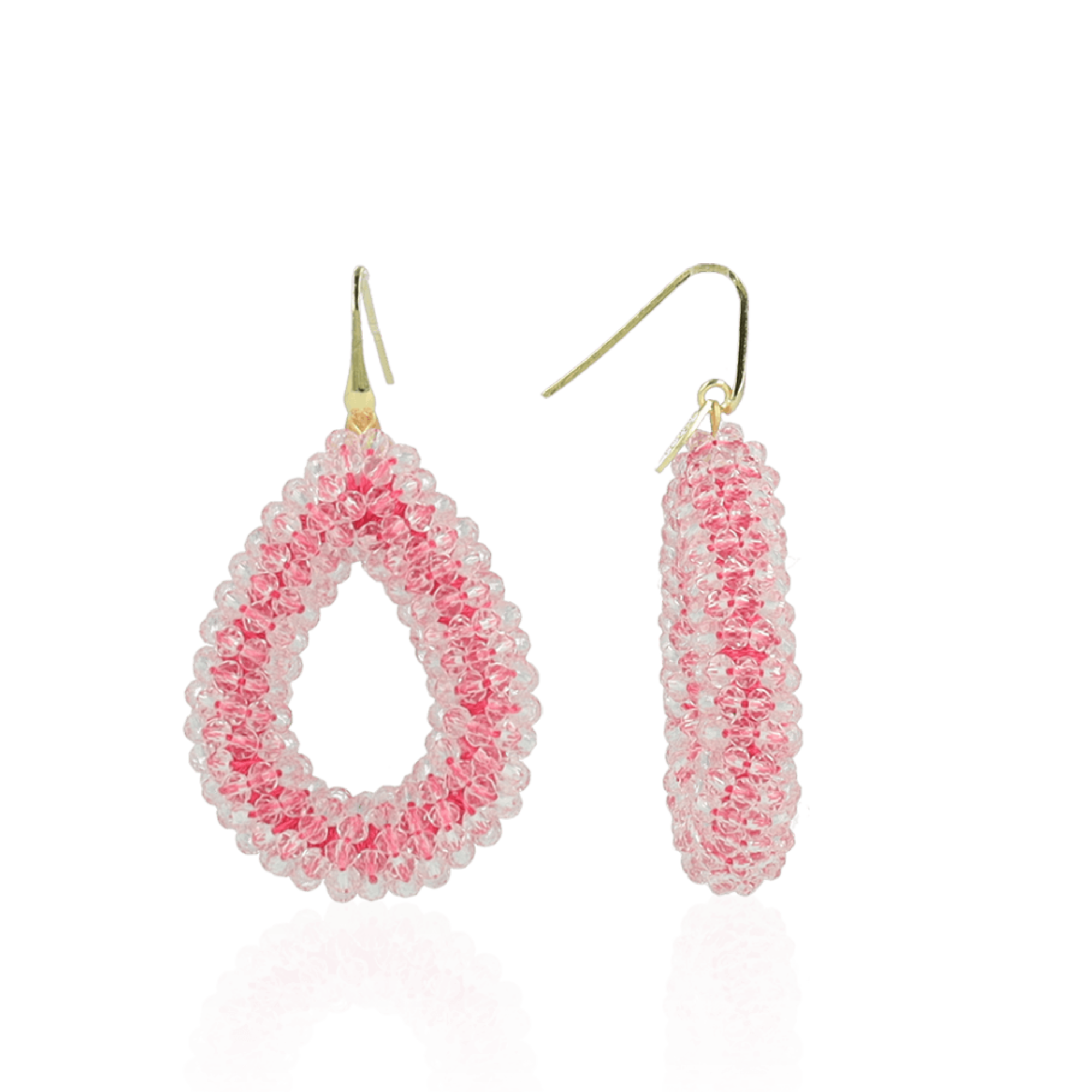 Pink Earrings Berry Drop L