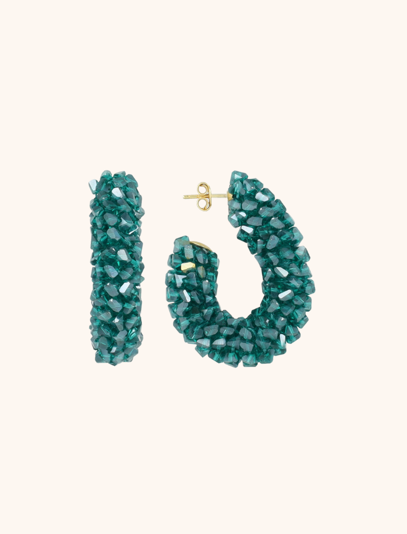 Groene Oorbellen Pascalle Creole Raw Llott-theme.productDescriptionPage.SEO.byTheBrand