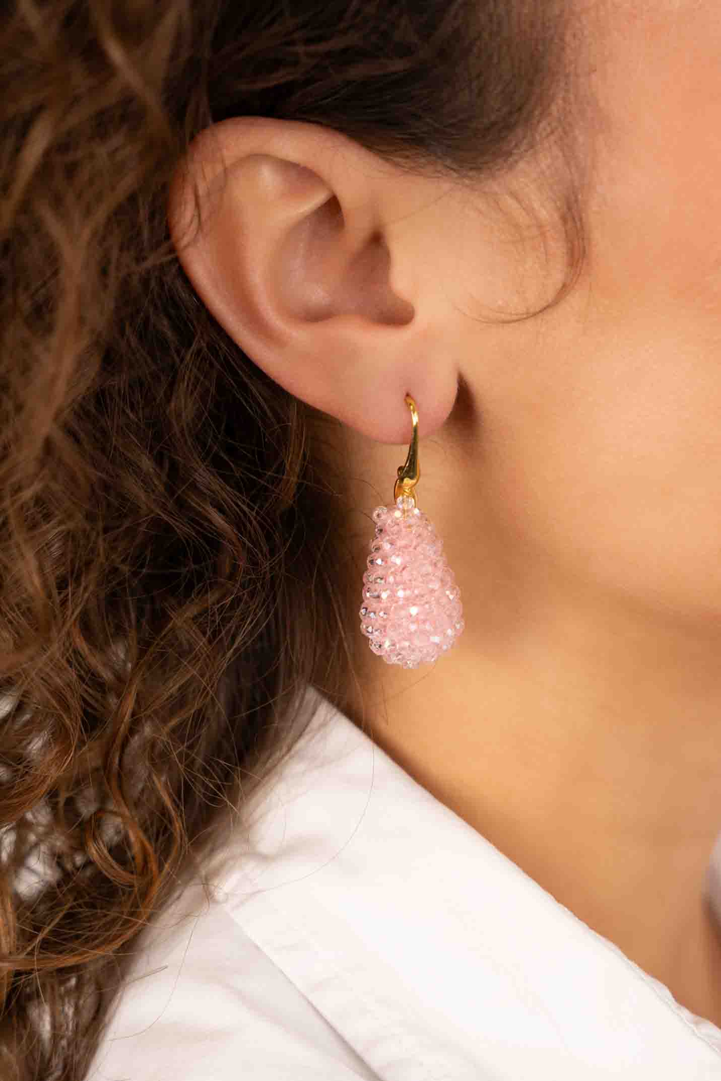 Soft Pink Earrings Amy Cone Slott-theme.productDescriptionPage.SEO.byTheBrand