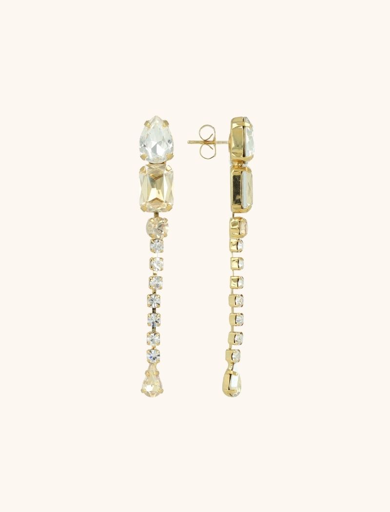 Kristallen Oorbellen Python Earring Kess
