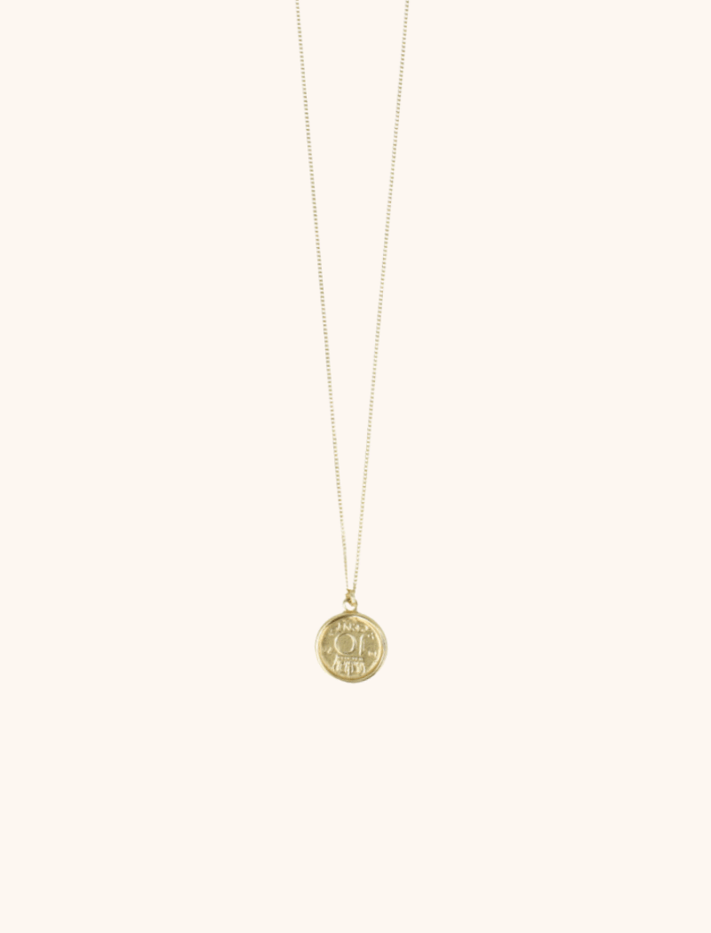 Symbol chain pendant 10 cent