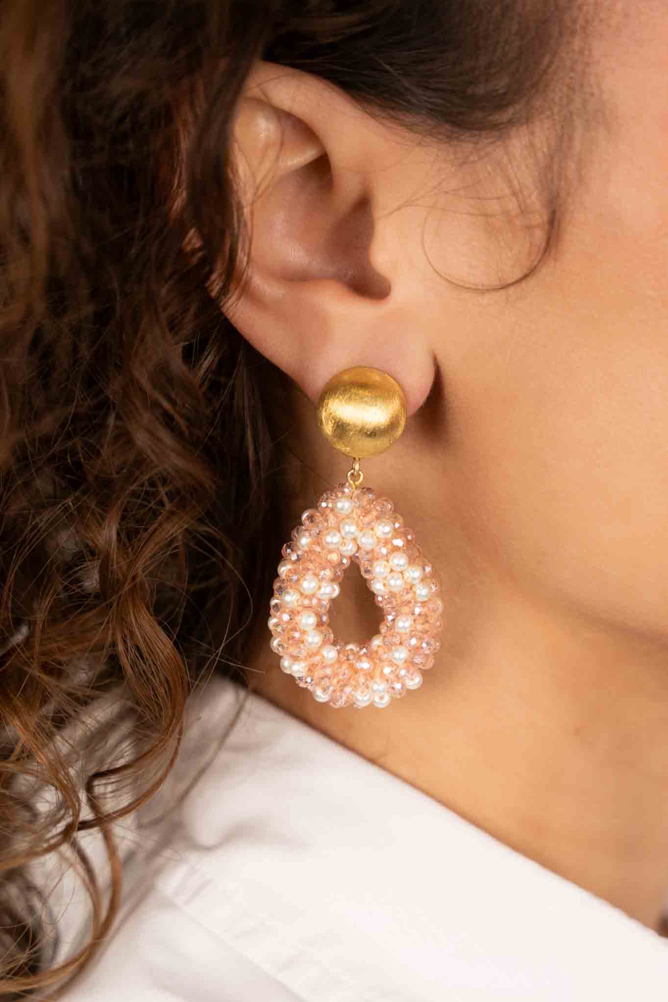 Roze Oorbellen Berry Druppel S Cliplott-theme.productDescriptionPage.SEO.byTheBrand