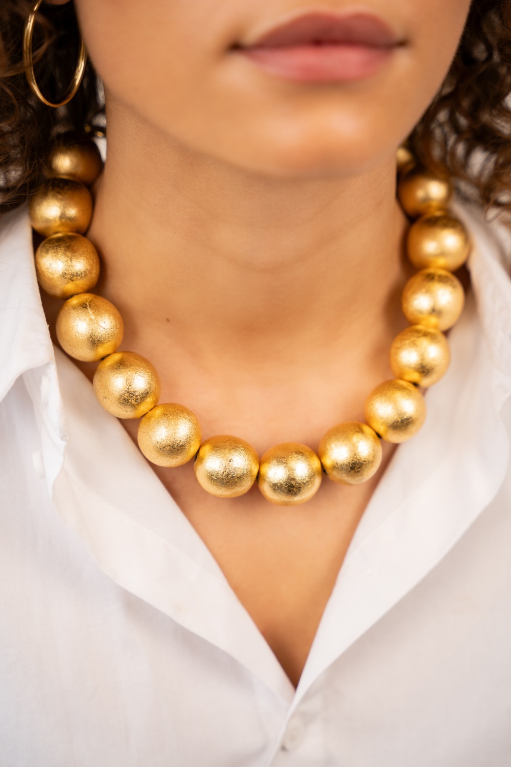 Houten Ketting Globe S