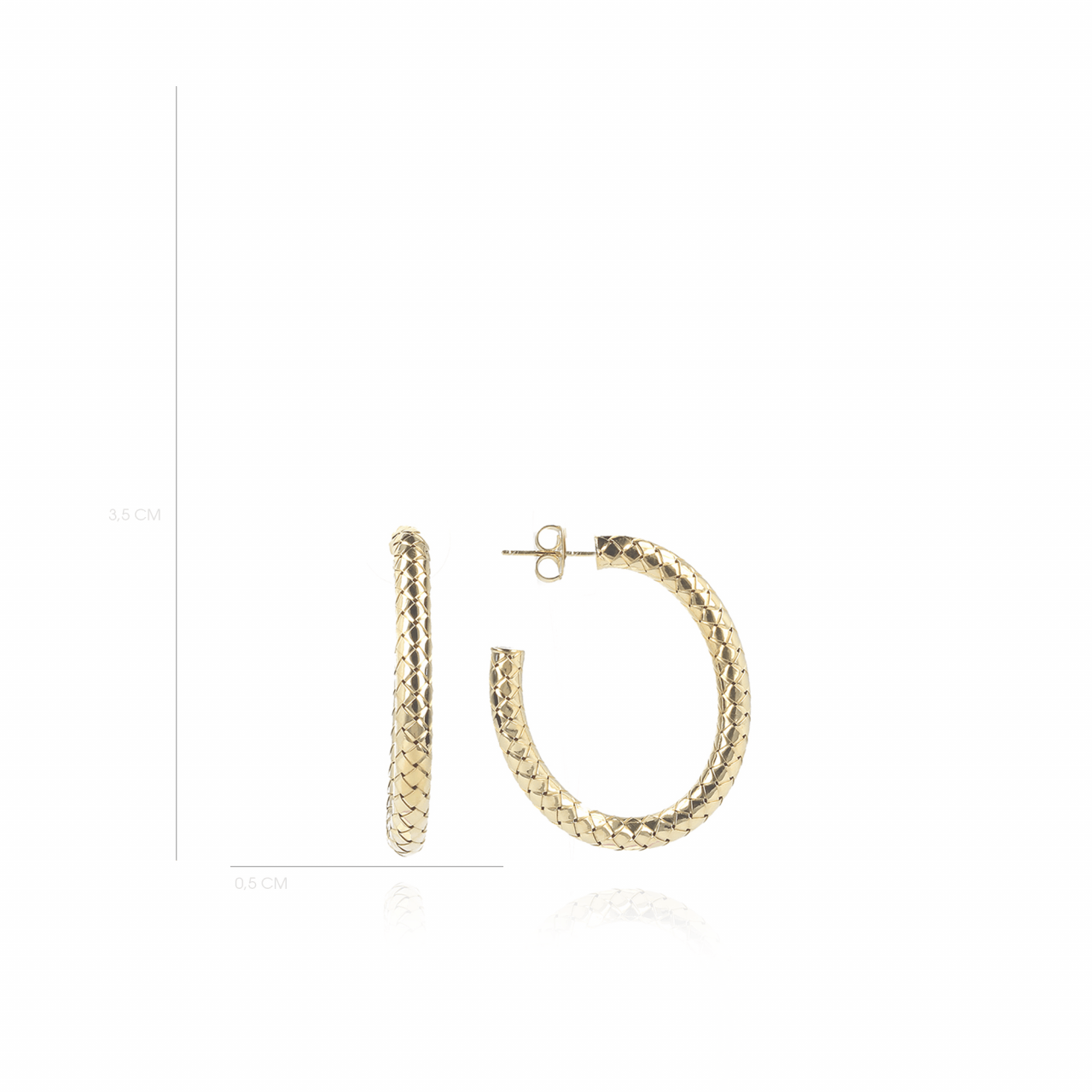 farbene Kobra-Creole, oval, M-Ohrringelott-theme.productDescriptionPage.SEO.byTheBrand