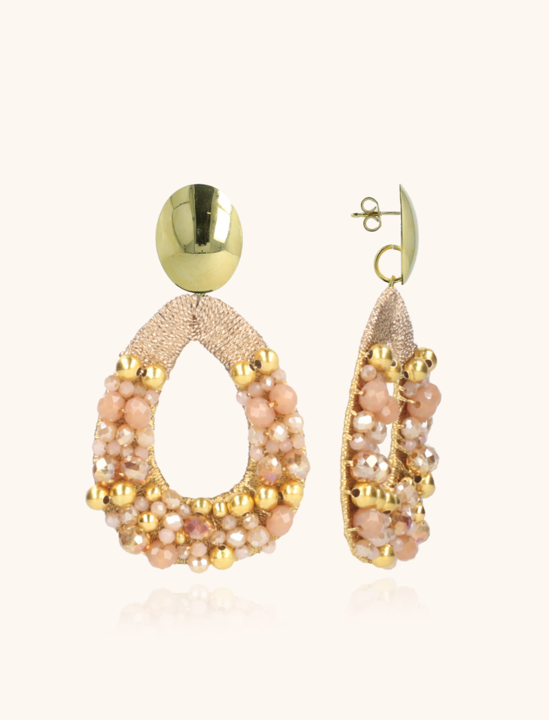Beige Tangerine Oorbellen Cis Combi Druppel Llott-theme.productDescriptionPage.SEO.byTheBrand