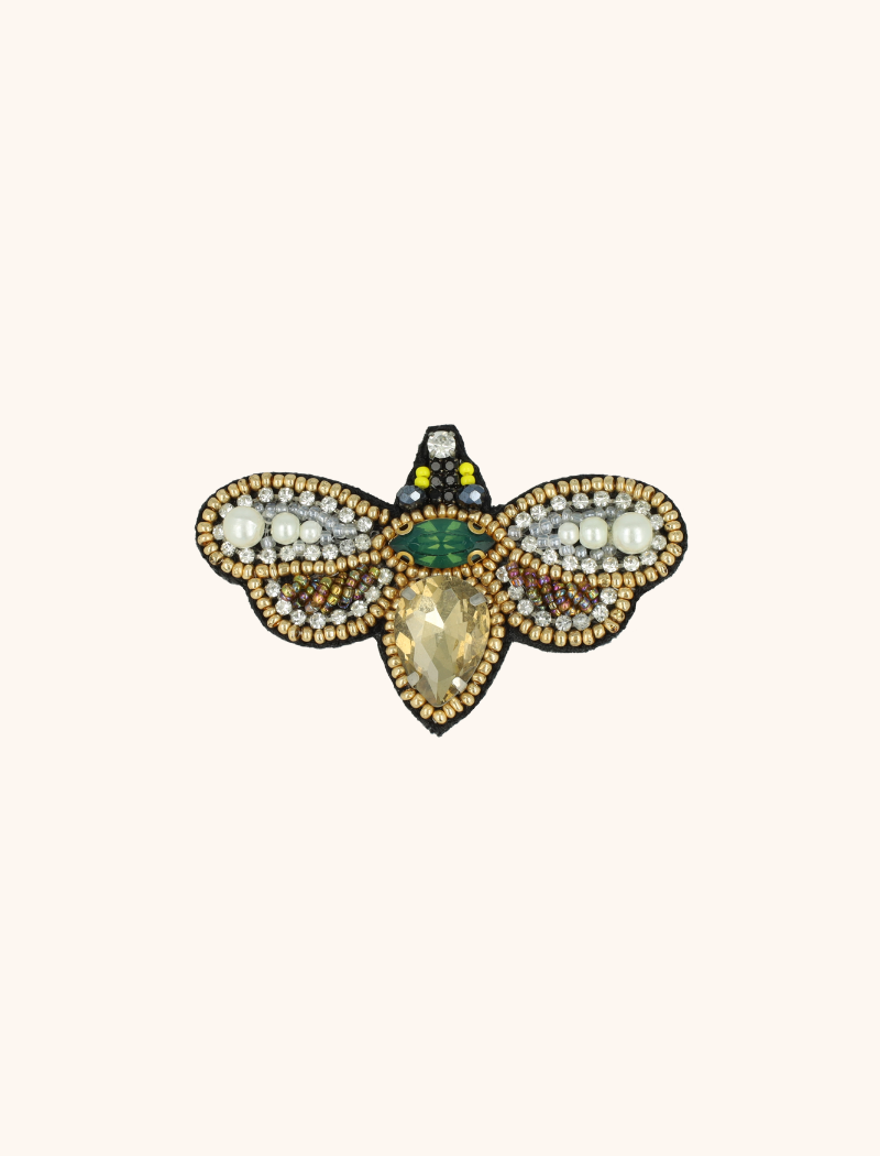Broche Bee L - Light Brownlott-theme.productDescriptionPage.SEO.byTheBrand