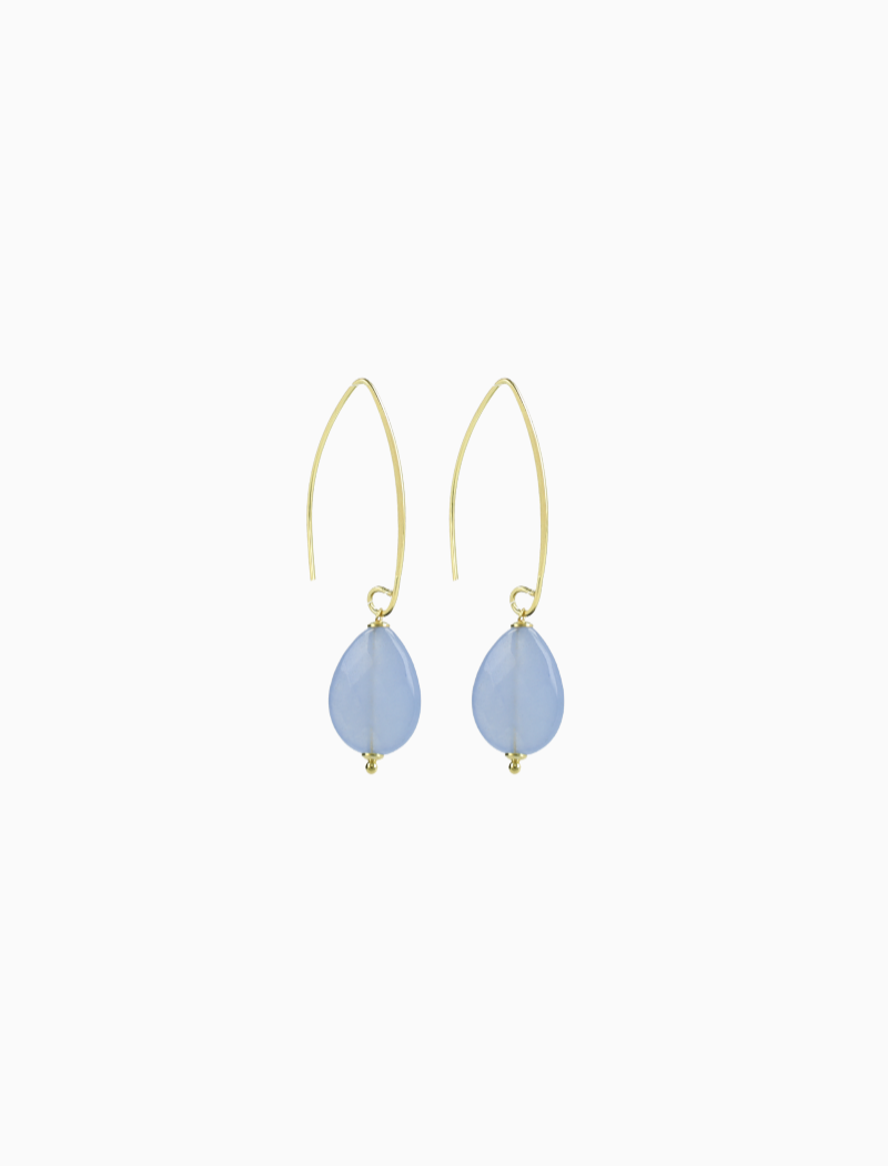 Light Blue Earrings Drop S