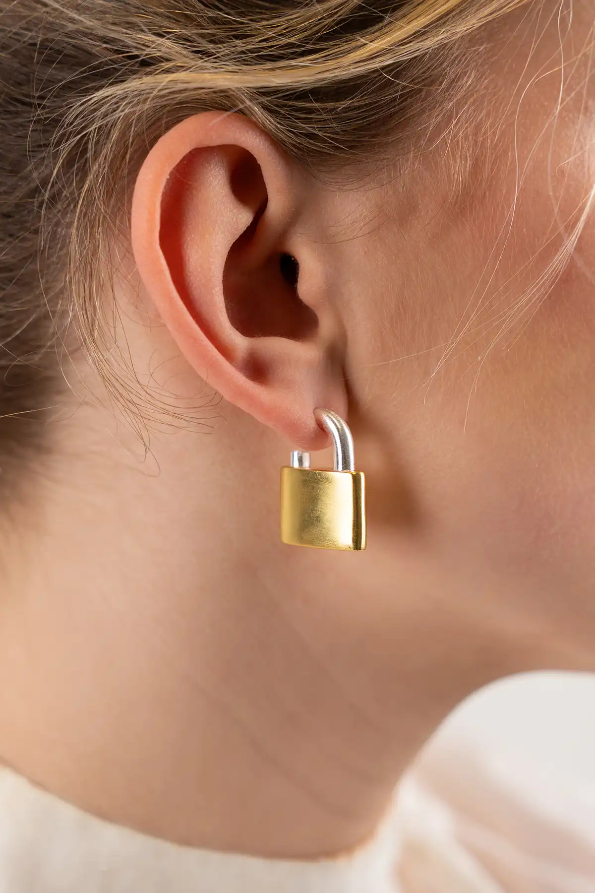 Ohrringe Silberfarben Schloss S Aphrodite