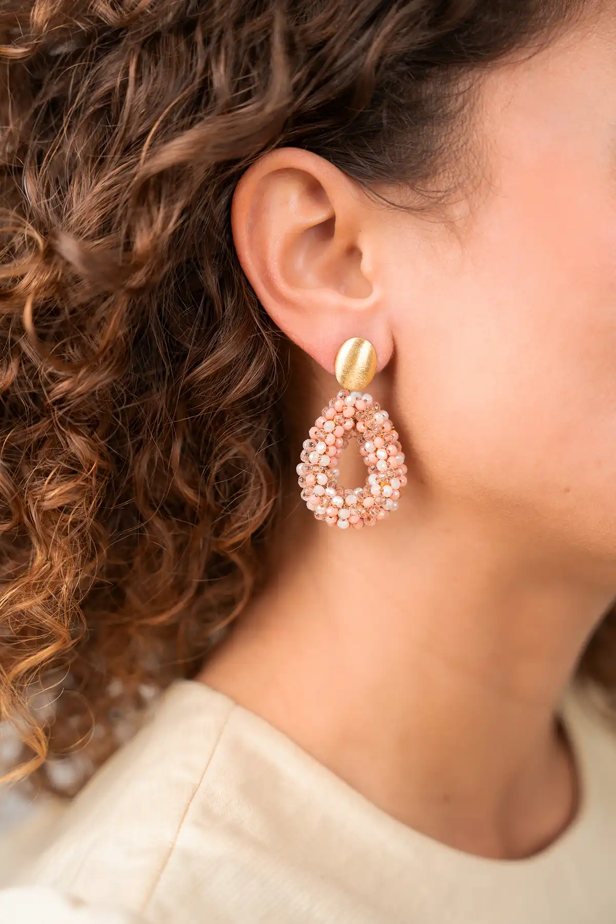 Coral Mix Oorbellen Berry Drop S