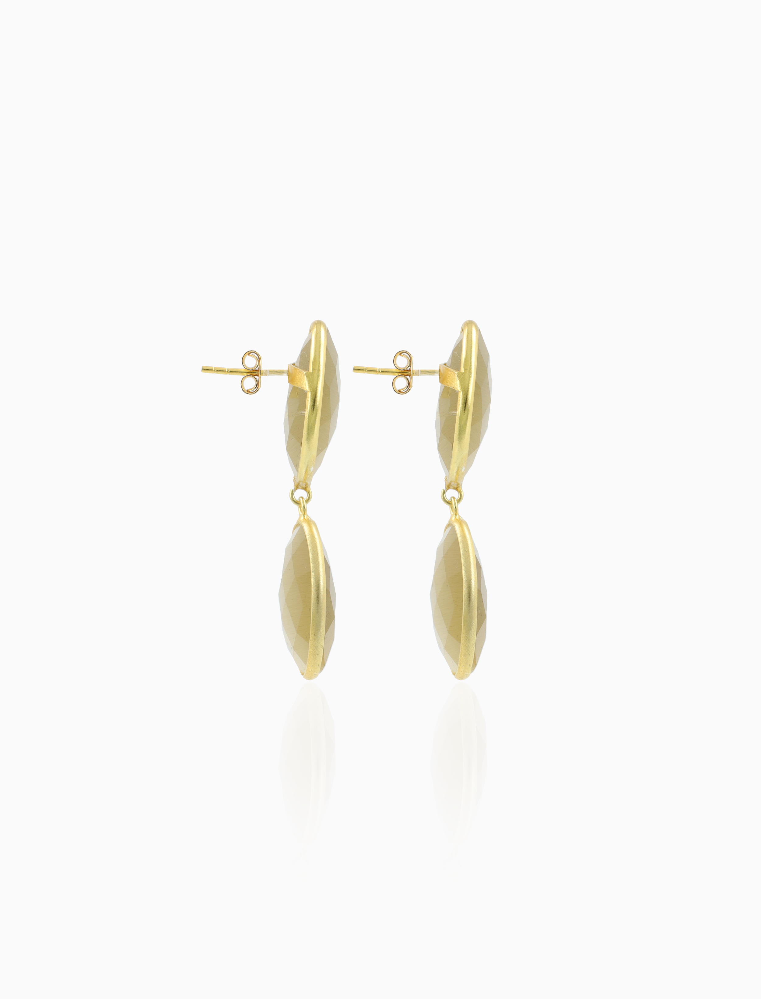 Amber Golden Ohrringe Camille Double Drop