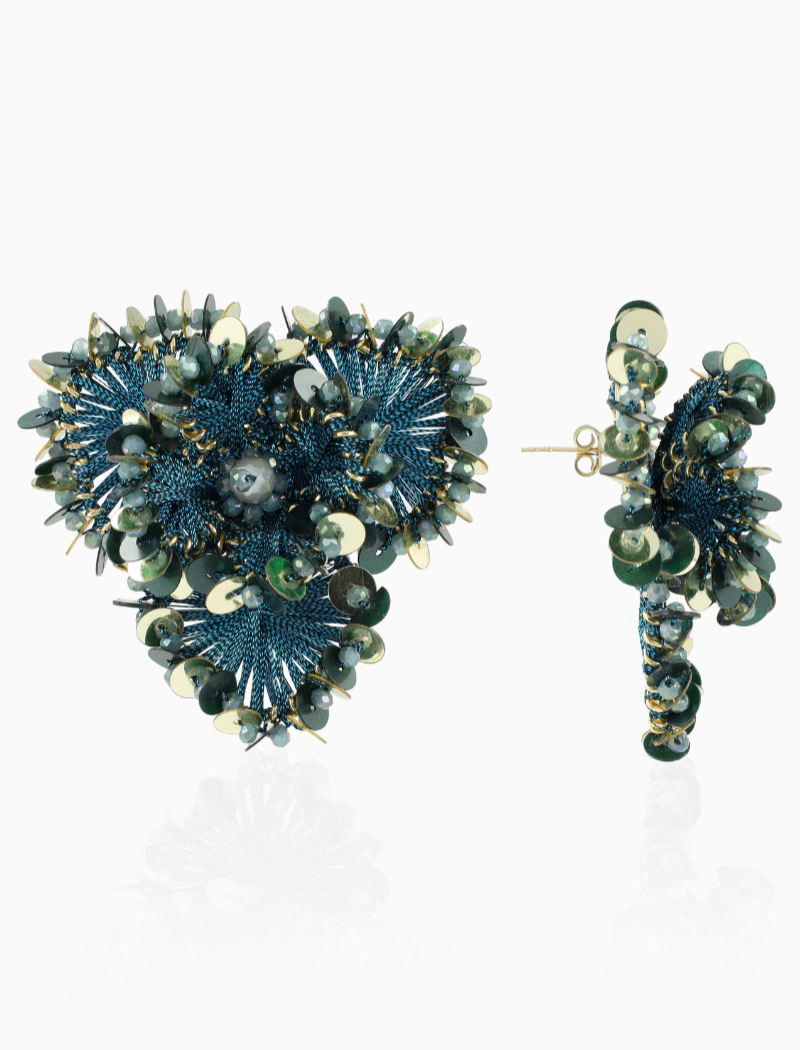 Blauwe Oorbellen Flower Aster L