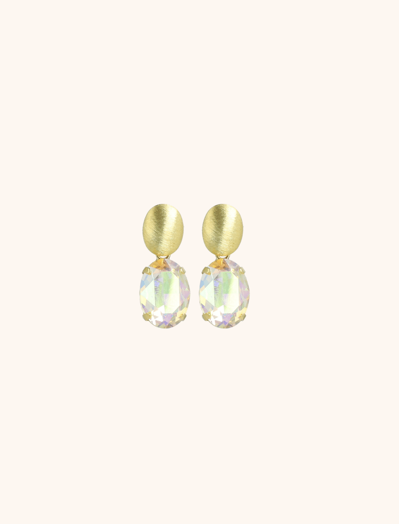 Daan Oorbellen Ovaal Strass Pendant M Hololott-theme.productDescriptionPage.SEO.byTheBrand