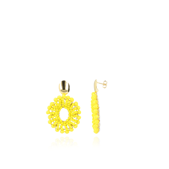 Gele oorbellen Mia Open Ovaal Slott-theme.productDescriptionPage.SEO.byTheBrand