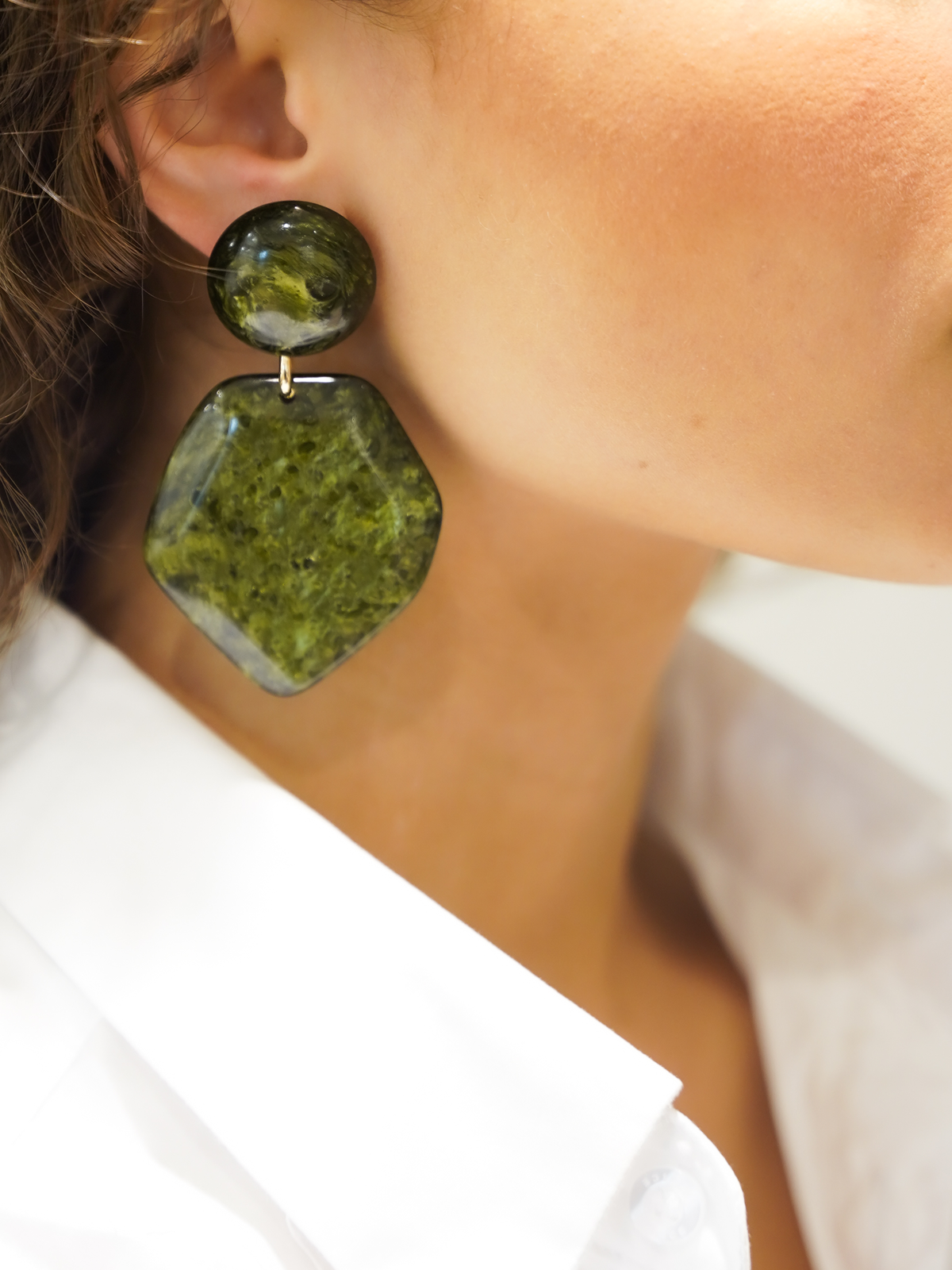 Marble Donker Groen Asymmetrisch Rock XL