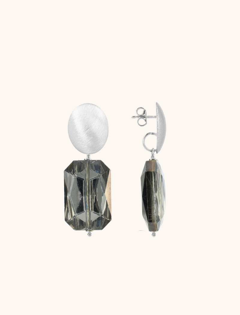 Mix Schwarz/Graue Ohrringe Rechteck Mlott-theme.productDescriptionPage.SEO.byTheBrand