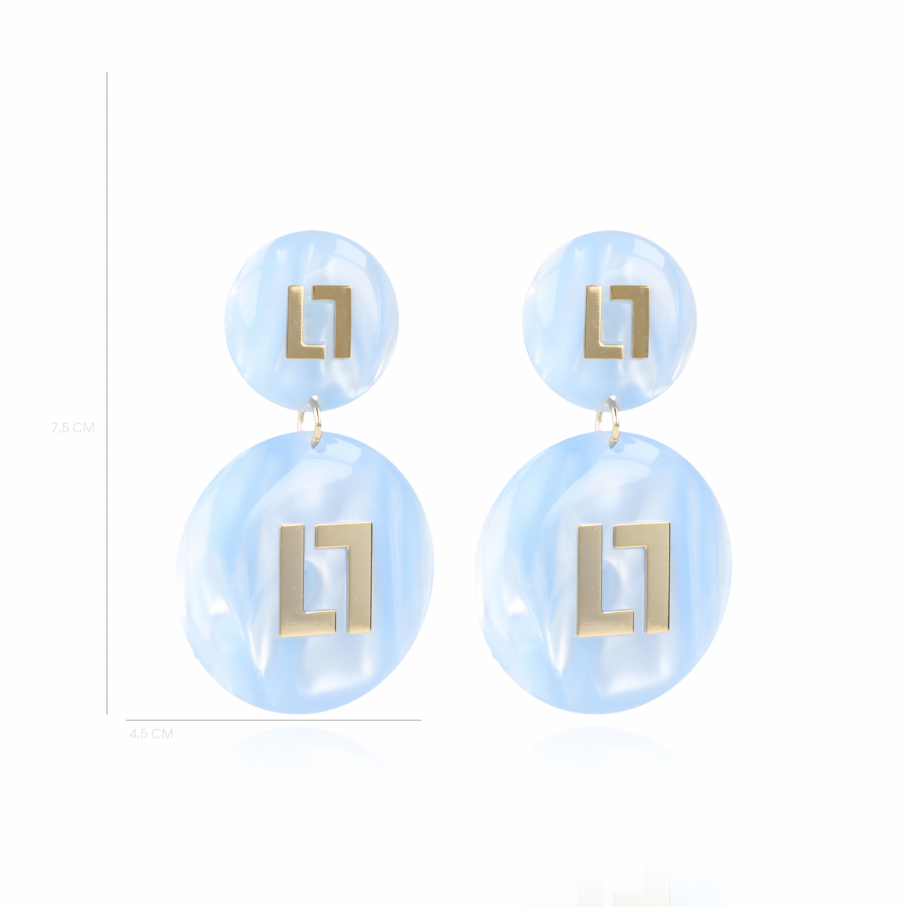 Azuur Oorbellen Larissa Logolott-theme.productDescriptionPage.SEO.byTheBrand