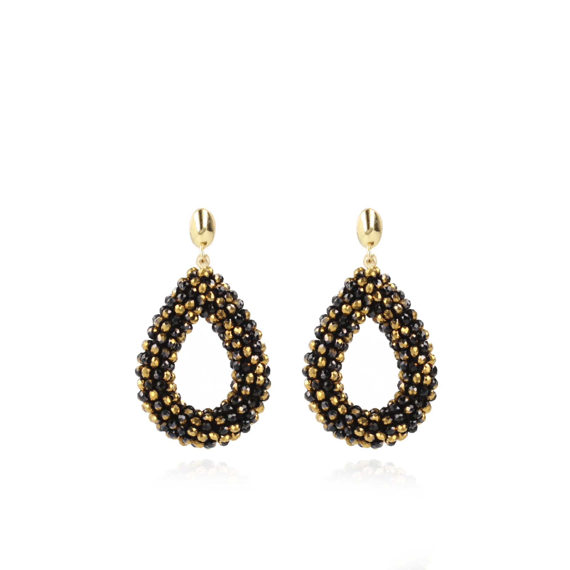 Goudkleurige Oorbellen Berry Drop L