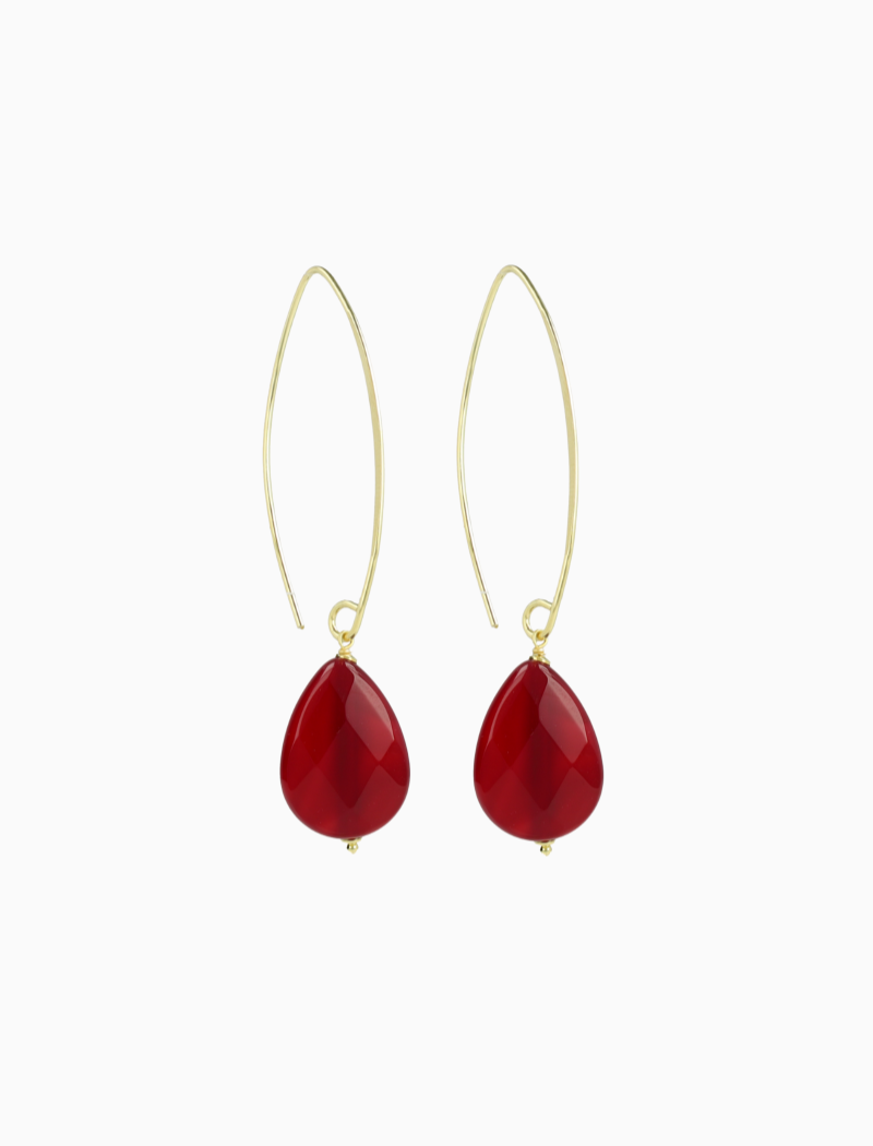 Bordeaux Earrings Drop M