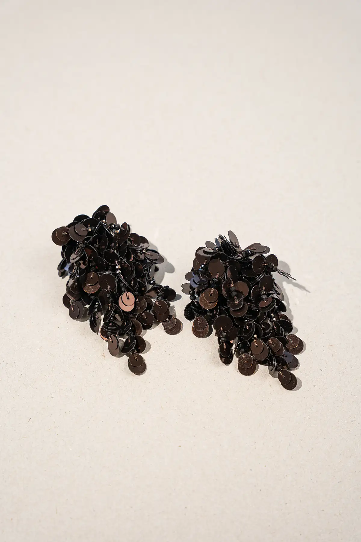 Metallic Brown Earrings Annette Sequin Wild Waterfall Widelott-theme.productDescriptionPage.SEO.byTheBrand