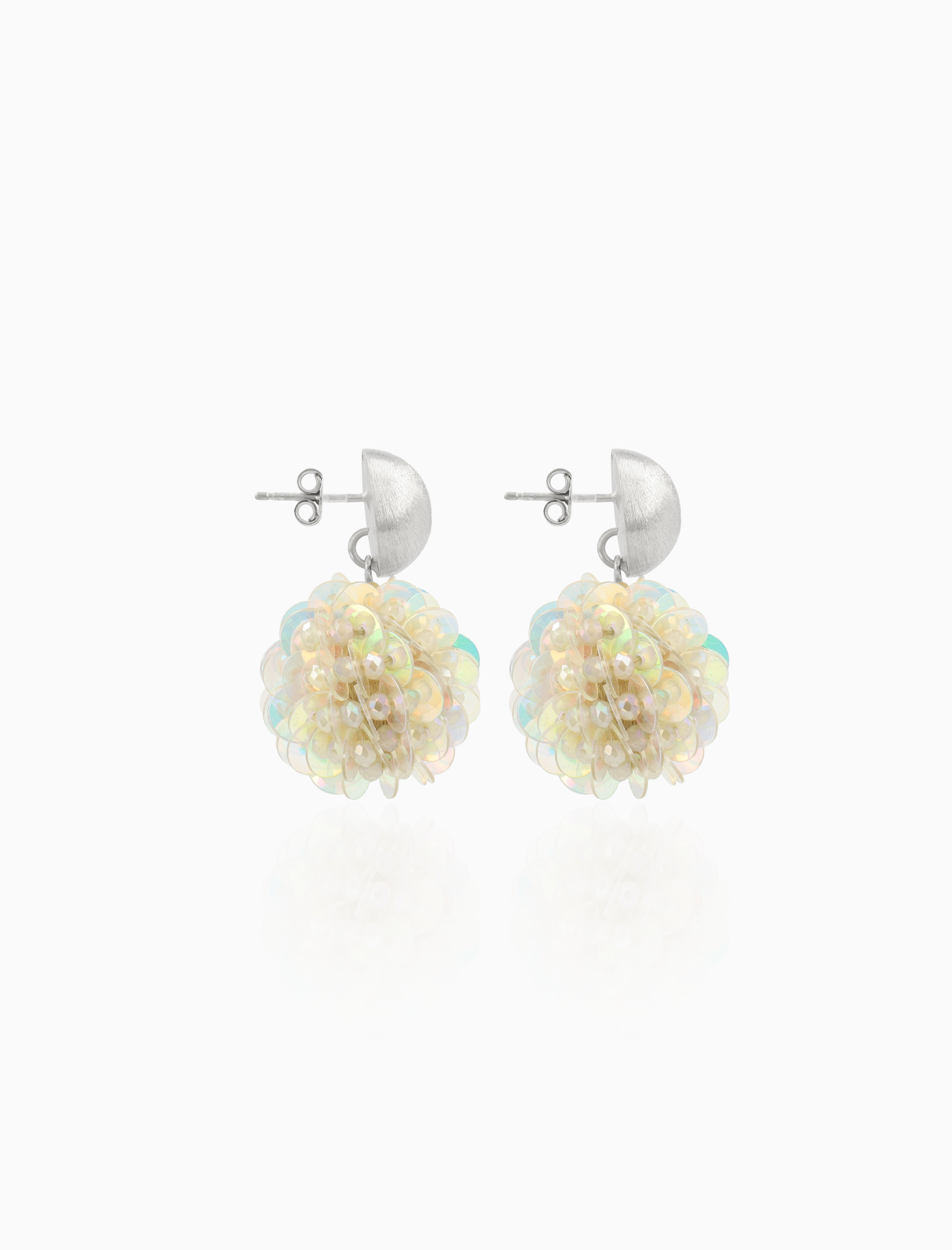 Pearl Mix Earrings Sanne Sequin Globe S