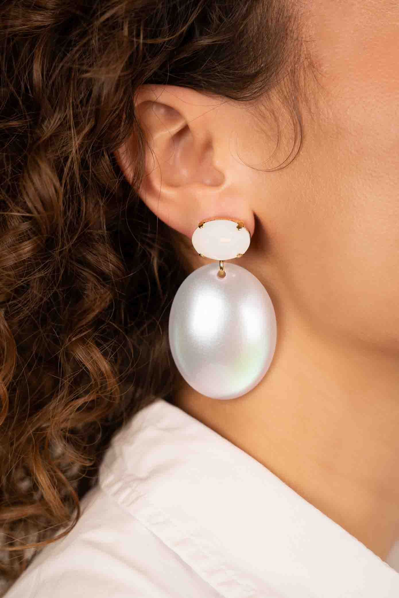 Holo Oorbellen Angie Ovaal Strasslott-theme.productDescriptionPage.SEO.byTheBrand