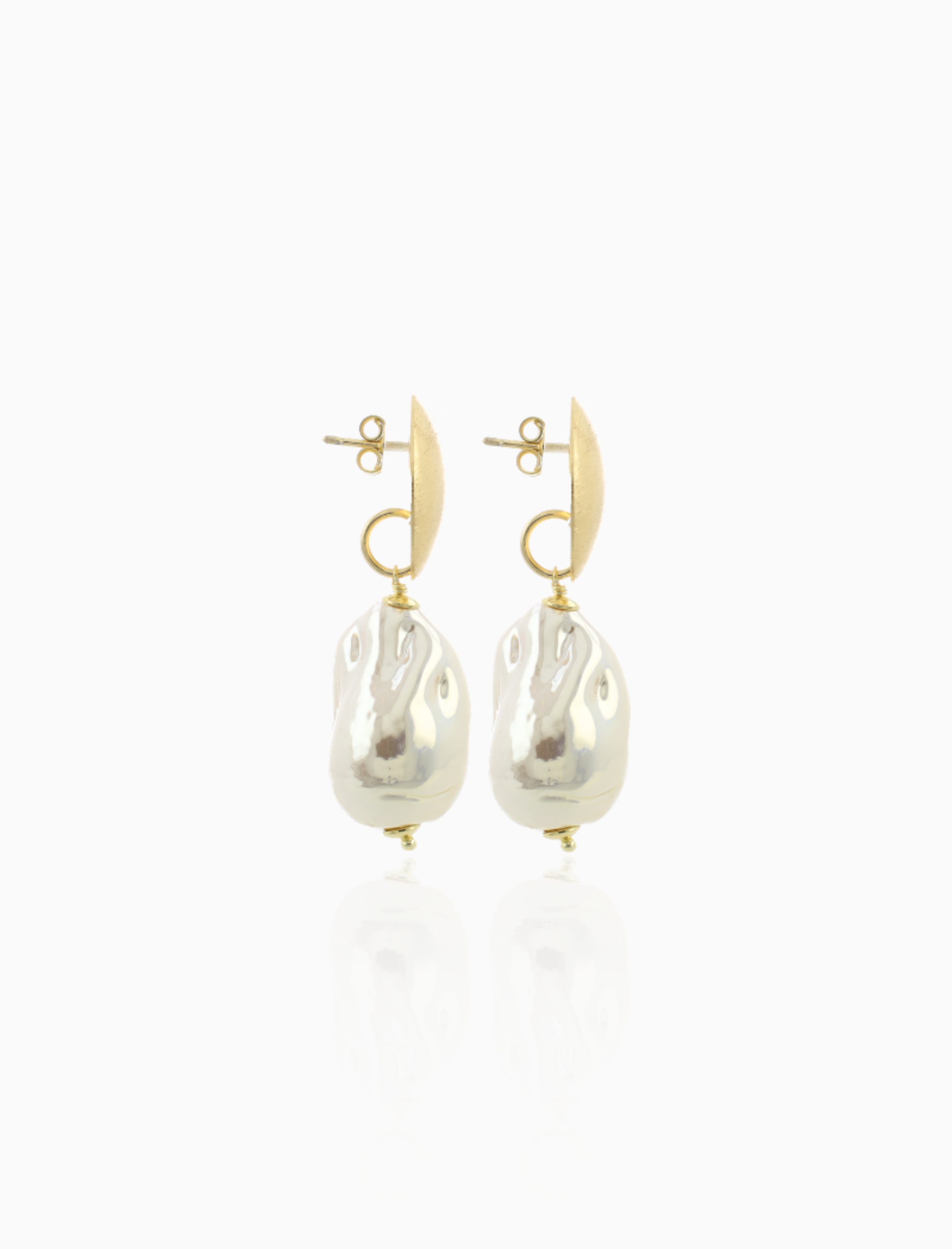 Cecilia - CE QU Crystal Glass Pearl Look M - Soft Yellow