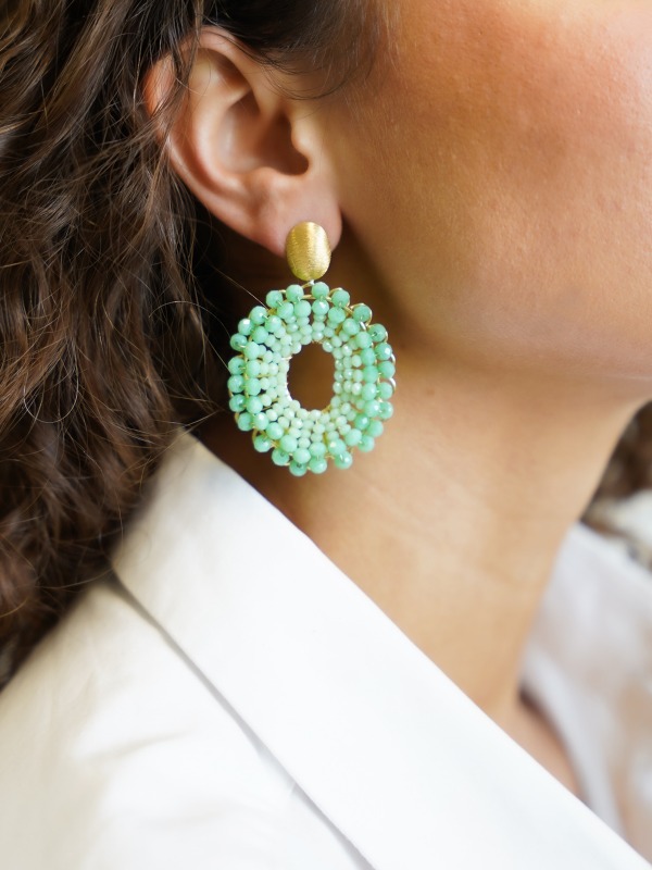 Licht Turquoise oorbellen Mia Ovaallott-theme.productDescriptionPage.SEO.byTheBrand