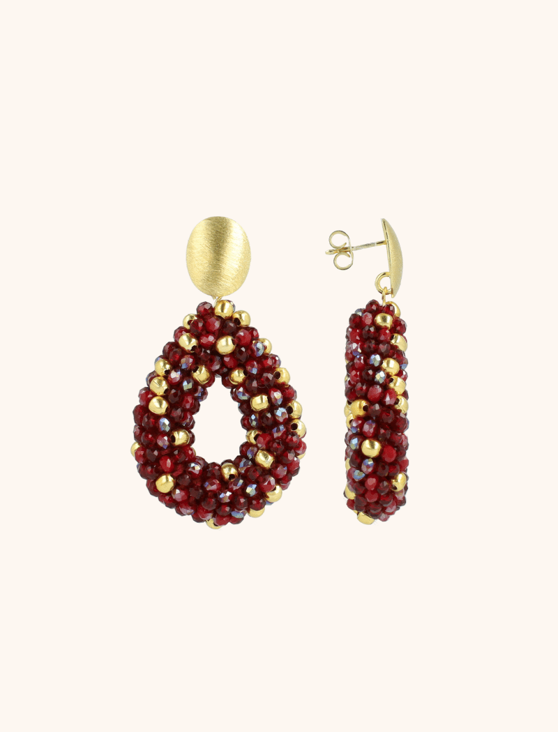 Bordeaux Oorbellen Berry Drop Slott-theme.productDescriptionPage.SEO.byTheBrand