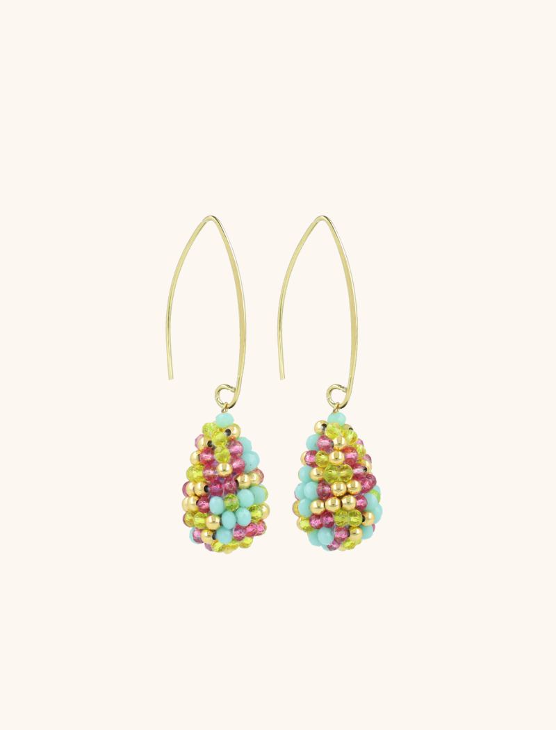 Blauwe Mix Gold Oorbellen Amy Cone XSlott-theme.productDescriptionPage.SEO.byTheBrand