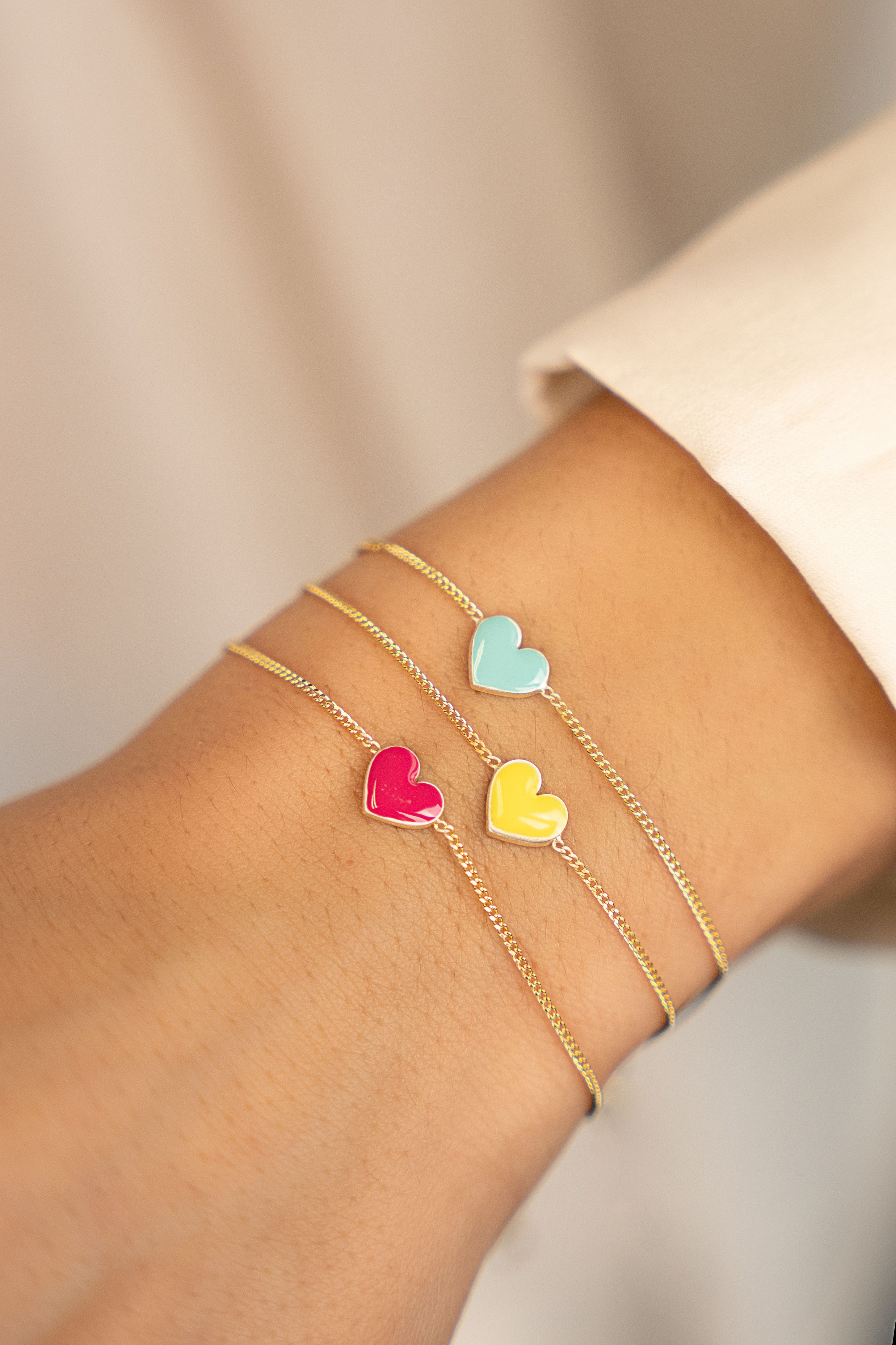 Symbol bracelet heart enamel turquoiselott-theme.productDescriptionPage.SEO.byTheBrand